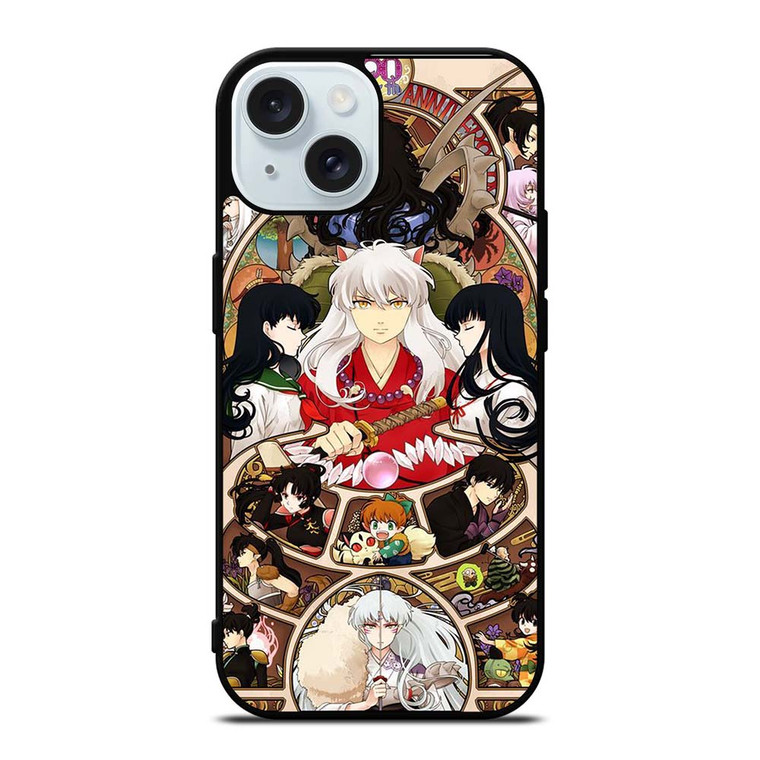 INUYASHA ANIME SERIES iPhone 15 Case Cover INUYASHA ANIME SERIES iPhone 15 Case Cover