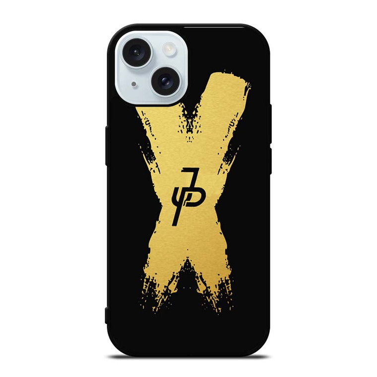 JAKE PAUL CROSS LOGO iPhone 15 Case Cover JAKE PAUL CROSS LOGO iPhone 15 Case Cover