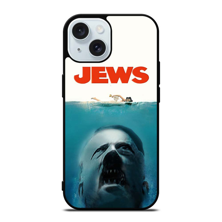 JAWS FUNNY JEWS iPhone 15 Case Cover JAWS FUNNY JEWS iPhone 15 Case Cover