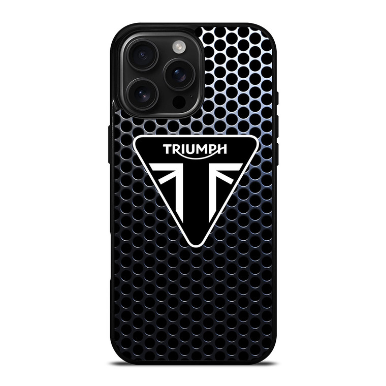 TRIUMPH MOTORCYCLE LOGO iPhone 16 Pro Max Case Cover