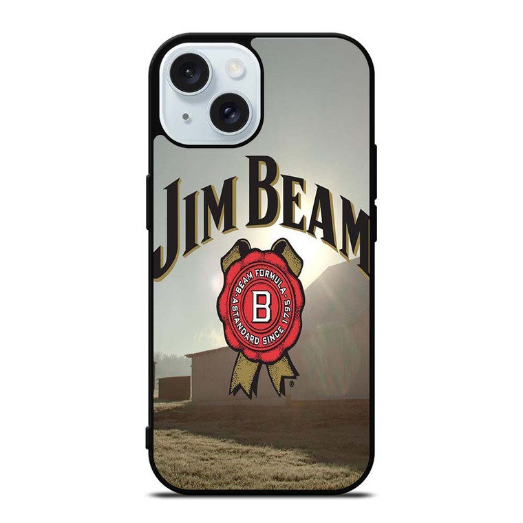 JIM BEAM WHISKEY LOGO iPhone 15 Case Cover