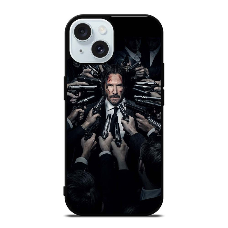 JOHN WICK KEANU REEVES iPhone 15 Case Cover JOHN WICK KEANU REEVES iPhone 15 Case Cover