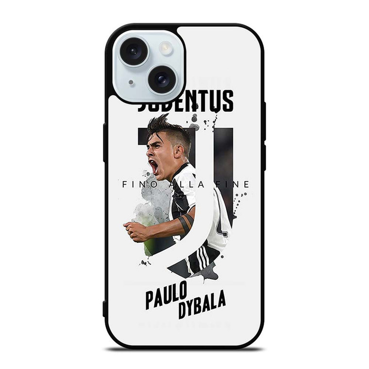 JUVENTUS PAULO DYBALA iPhone 15 Case Cover JUVENTUS PAULO DYBALA iPhone 15 Case Cover
