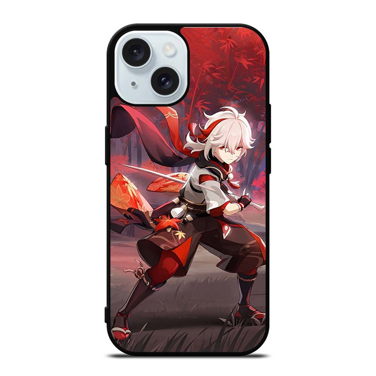 KAEDEHARA KAZUHA GENSHIN IMPACT iPhone 15 Case Cover