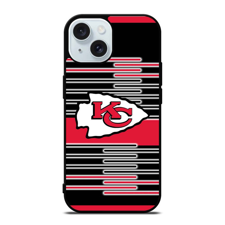 KANSAS CHIEF LOGO FOOTBALL TEAM ICON iPhone 15 Case Cover