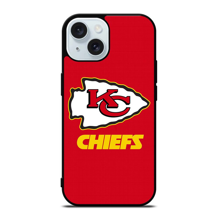 KANSAS CITY CHIEFS iPhone 15 Case Cover