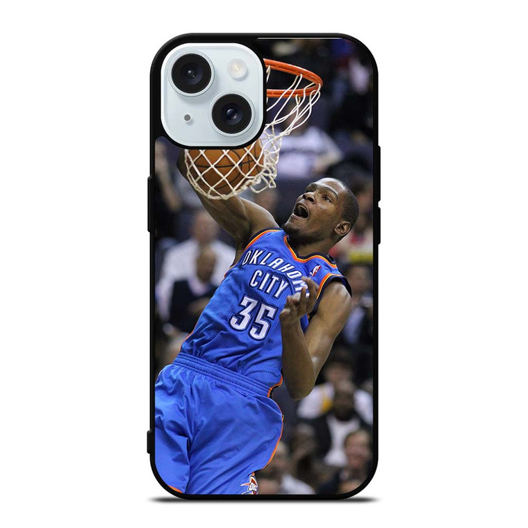 KEVIN DURANT OKLAHOMA CITY iPhone 15 Case Cover KEVIN DURANT OKLAHOMA CITY iPhone 15 Case Cover