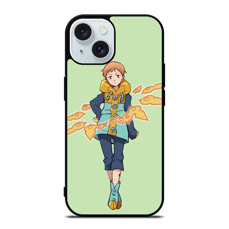 KING 7 SEVEN DEADLY SINS ANIME iPhone 15 Case Cover