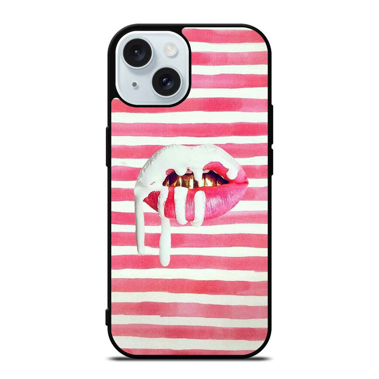 KYLIE JENNER LIPS STRIP iPhone 15 Case Cover