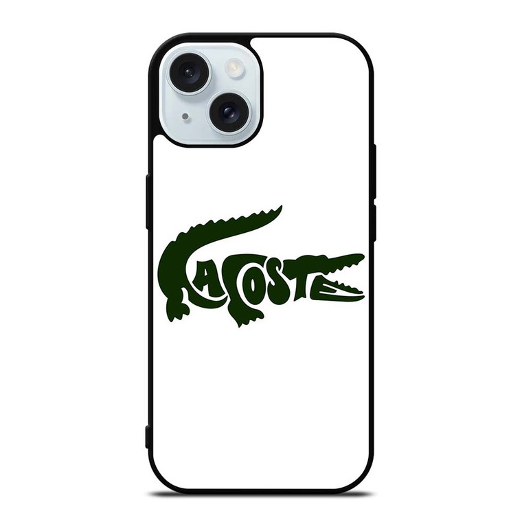 LACOSTE FASHION LOGO iPhone 15 Case Cover