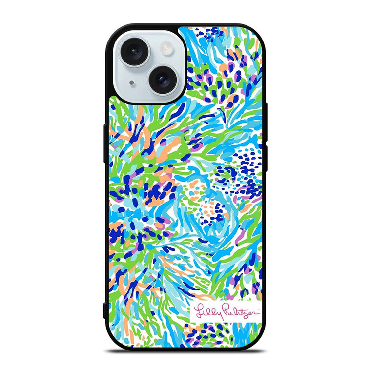 LILLY PULITZER SEA SOIREE iPhone 15 Case Cover LILLY PULITZER SEA SOIREE iPhone 15 Case Cover
