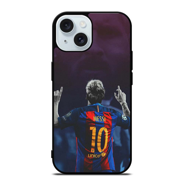 LIONEL MESSI 10 BARCELONA iPhone 15 Case Cover