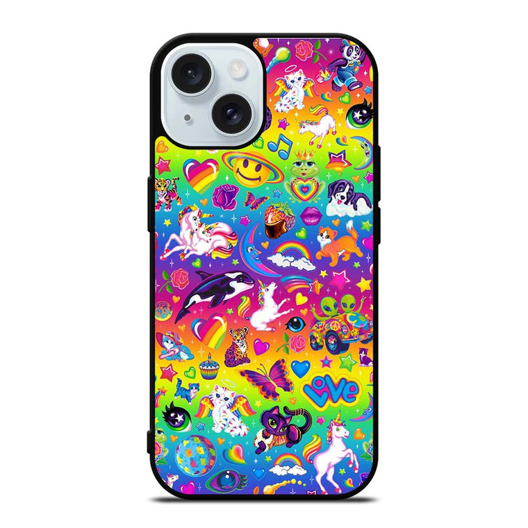 LISA FRANK SWAG CUTE iPhone 15 Case Cover LISA FRANK SWAG CUTE iPhone 15 Case Cover