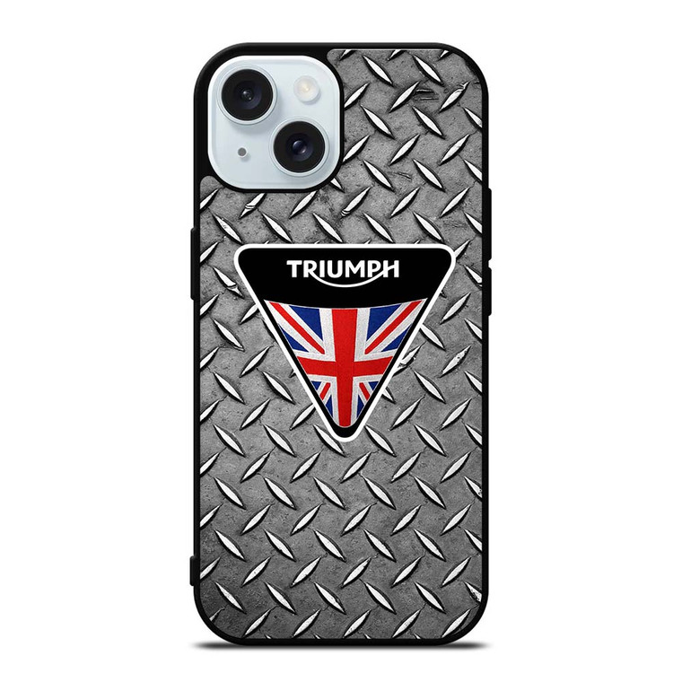 LOGO TRIUMPH MOTORCYCLE iPhone 15 Case Cover LOGO TRIUMPH MOTORCYCLE iPhone 15 Case Cover