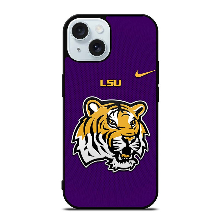 LSU TIGERS NIKE iPhone 15 Case Cover
