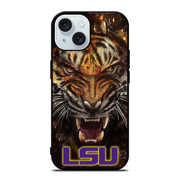 LSU TIGERS iPhone 15 Case Cover