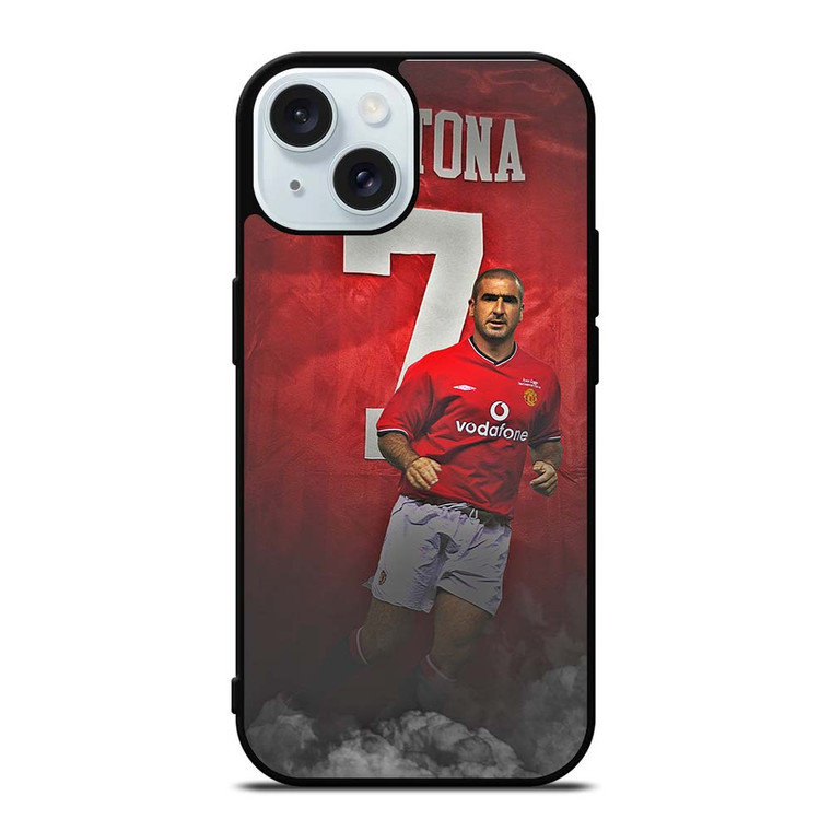 MANCHESTER UNITED ERIC CANTONA iPhone 15 Case Cover