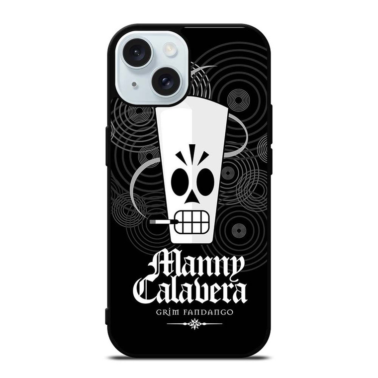 MANNY CALAVERA GRIM FANDANGO iPhone 15 Case Cover