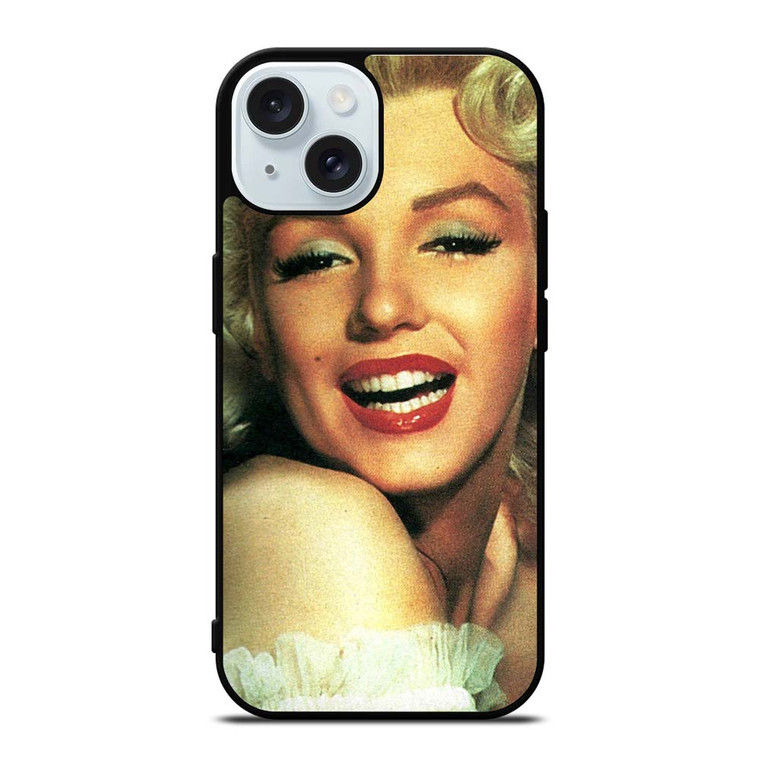MARILYN MONROE SMILE iPhone 15 Case Cover