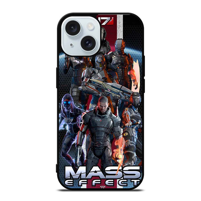 MASS EFFECT N7 CHARACTER iPhone 15 Case Cover MASS EFFECT N7 CHARACTER iPhone 15 Case Cover