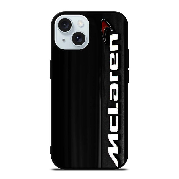 MERCEDES MCLAREN LOGO iPhone 15 Case Cover MERCEDES MCLAREN LOGO iPhone 15 Case Cover