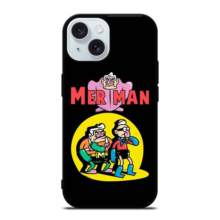 MERMAID MAN SPONGEBOB iPhone 15 Case Cover