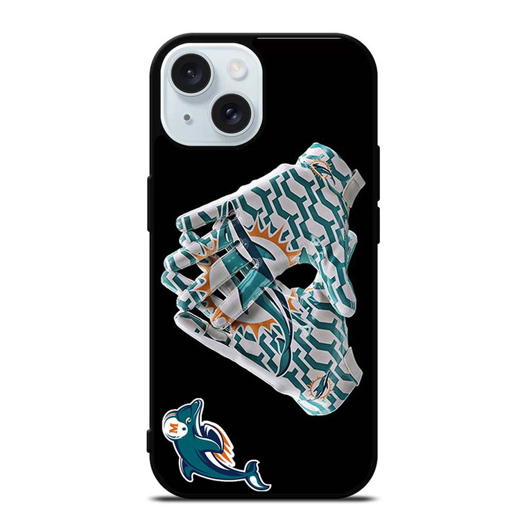 MIAMI DOLPHINS FOOTBALL iPhone 15 Case Cover