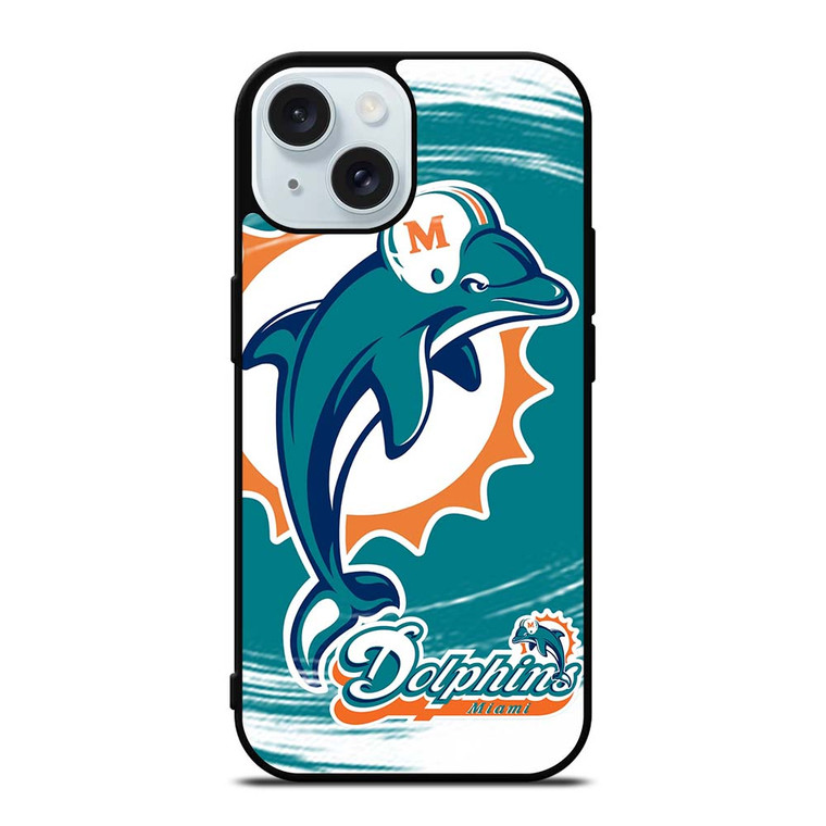 MIAMI DOLPHINS iPhone 15 Case Cover