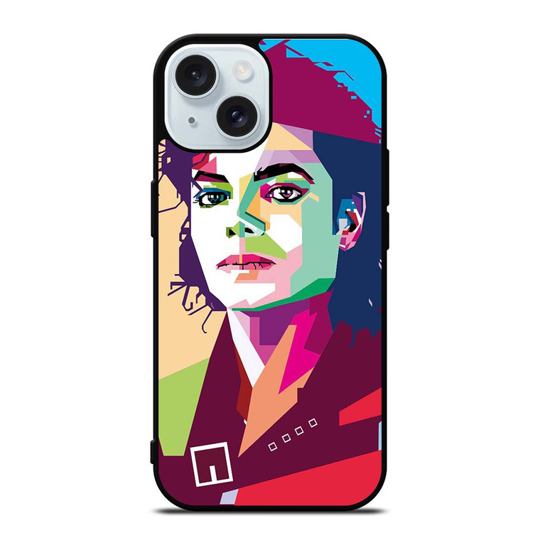 MICHAEL JACKSON MOZAIC iPhone 15 Case Cover