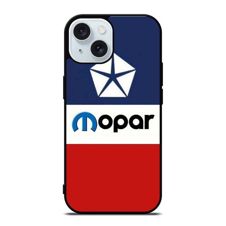 MOPAR SPORT CAR RACING iPhone 15 Case Cover MOPAR SPORT CAR RACING iPhone 15 Case Cover