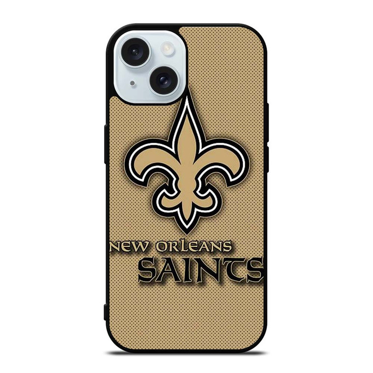 NEW ORLEANS SAINTS FOOTBALL CLUB ICON iPhone 15 Case Cover