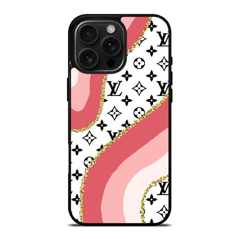 UNIQUE LOUIS VUITTON LV ICON PATTERN iPhone 16 Pro Max Case Cover
