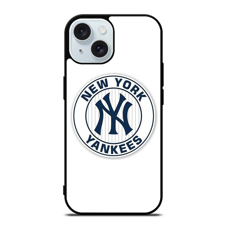 NEW YORK YANKEES LOGO BASEBALL CLUB iPhone 15 Case Cover