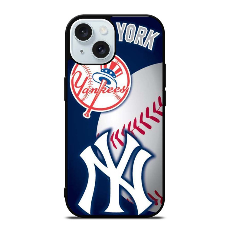 NEW YORK YANKEES SYMBOL iPhone 15 Case Cover