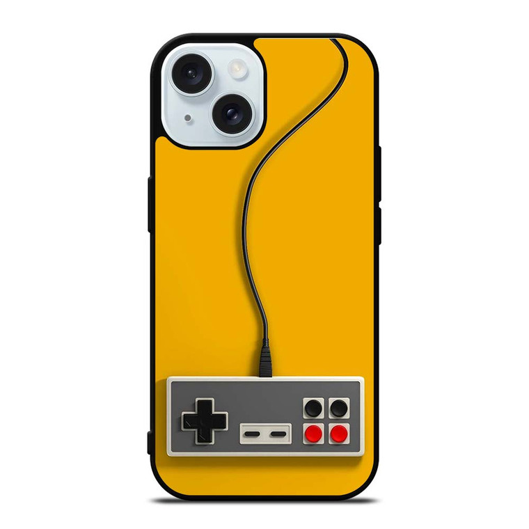 NINTENDO NES CONTROLLER STICK iPhone 15 Case Cover
