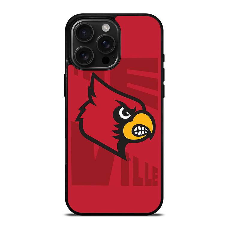 UNIVERSITY OF LOUISVILLE CARDINALS iPhone 16 Pro Max Case Cover