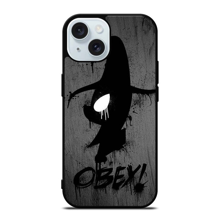 OBEY CLOTHING BRUSHED LOGO iPhone 15 Case Cover