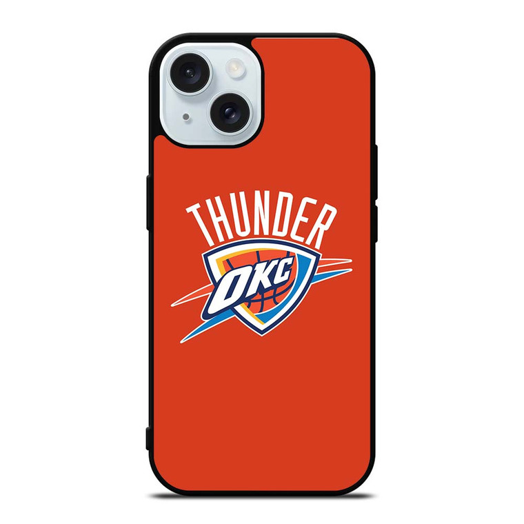 OKLAHOMA CITY THUNDER ICON iPhone 15 Case Cover OKLAHOMA CITY THUNDER ICON iPhone 15 Case Cover