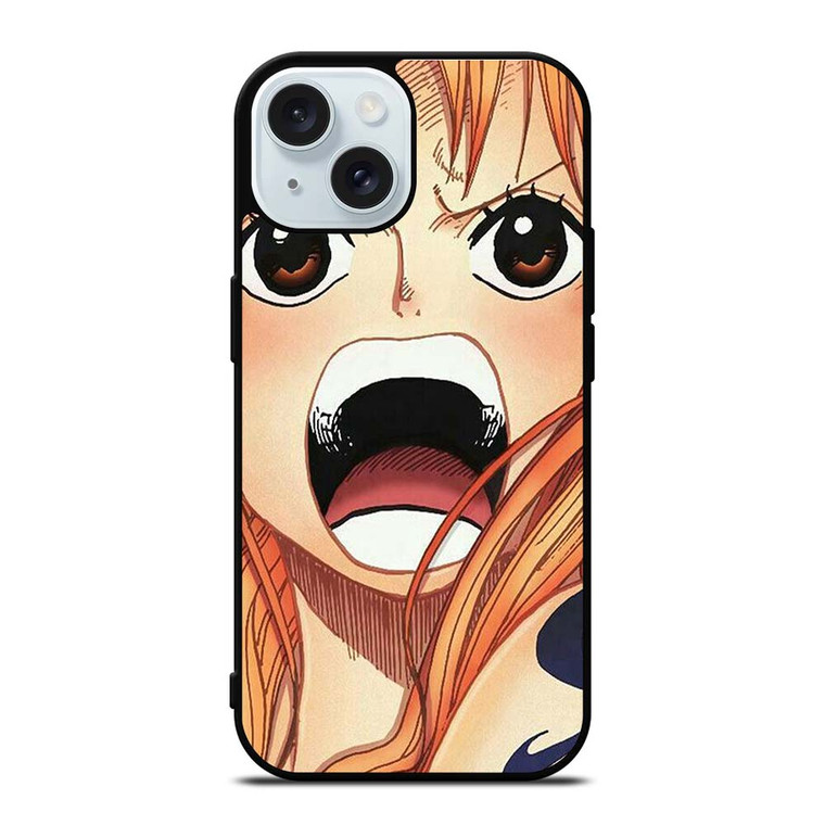 ONE PIECE NAMI FACE iPhone 15 Case Cover