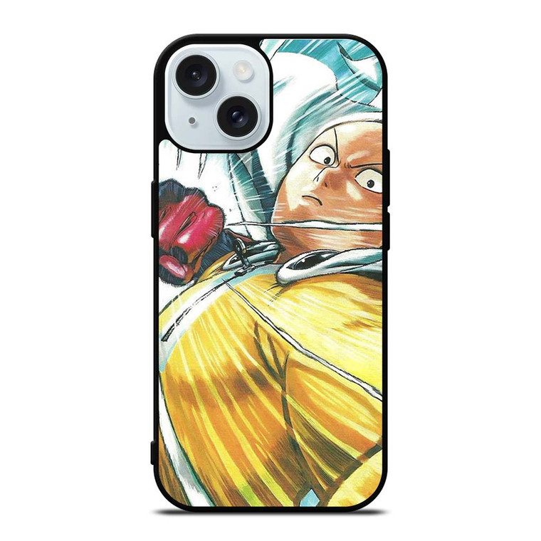 ONE PUNCH MAN HERO SAITAMA iPhone 15 Case Cover