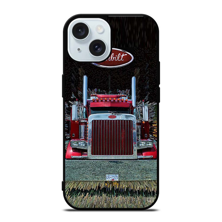 PETERBILT TRUCK iPhone 15 Case Cover PETERBILT TRUCK iPhone 15 Case Cover