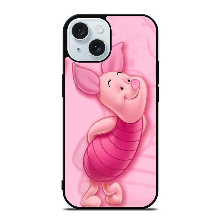 PIGLET Winnie The Pooh iPhone 15 Case Cover PIGLET Winnie The Pooh iPhone 15 Case Cover