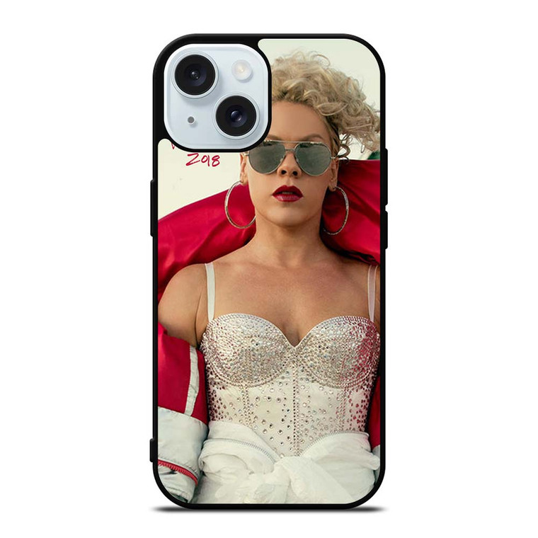 PINK BEAUTIFUL TRAUMA iPhone 15 Case Cover PINK BEAUTIFUL TRAUMA iPhone 15 Case Cover