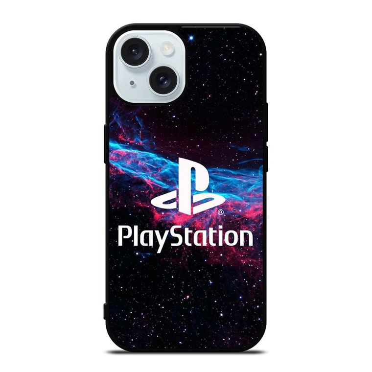 PLAYSTATION PS NEBULA LOGO iPhone 15 Case Cover PLAYSTATION PS NEBULA LOGO iPhone 15 Case Cover