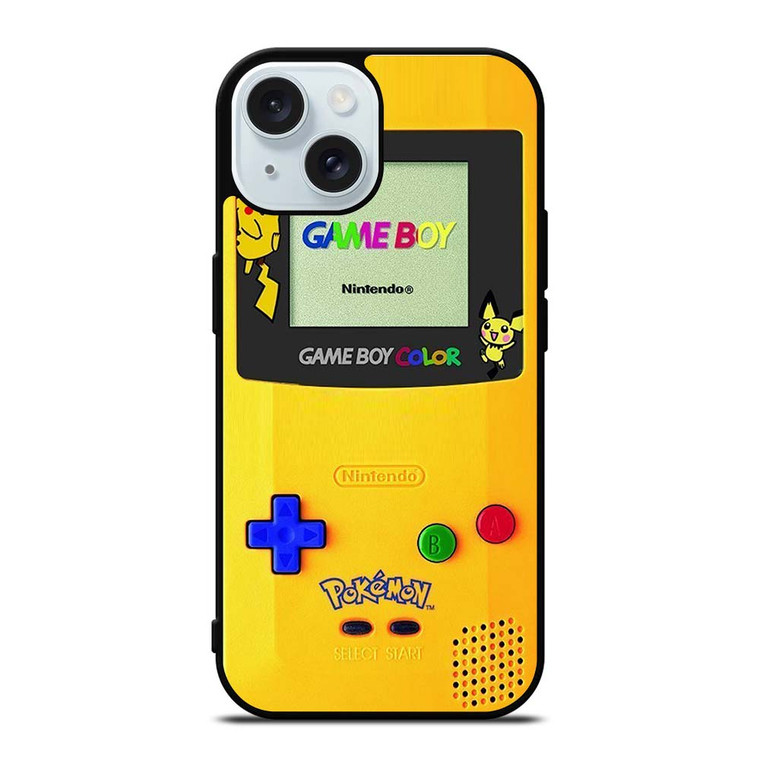 POKEMON GAME BOY iPhone 15 Case Cover POKEMON GAME BOY iPhone 15 Case Cover