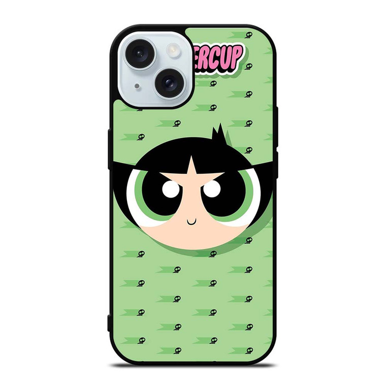 POWERPUFF GIRLS BUTTERCUP iPhone 15 Case Cover