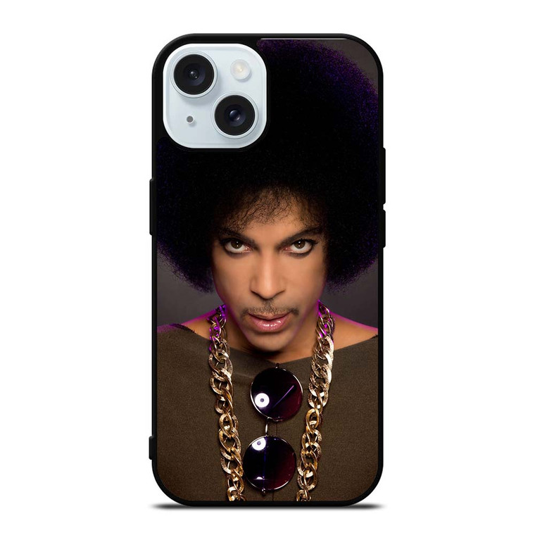 PRINCE ROGERS NELSON iPhone 15 Case Cover PRINCE ROGERS NELSON iPhone 15 Case Cover
