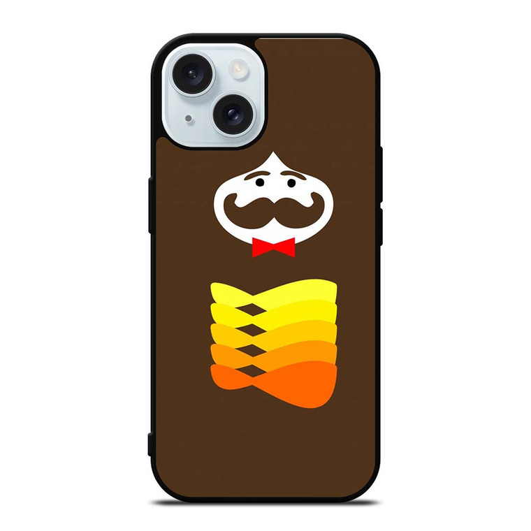 PRINGLES POTATO CHIPS LOGO 2 iPhone 15 Case Cover PRINGLES POTATO CHIPS LOGO 2 iPhone 15 Case Cover