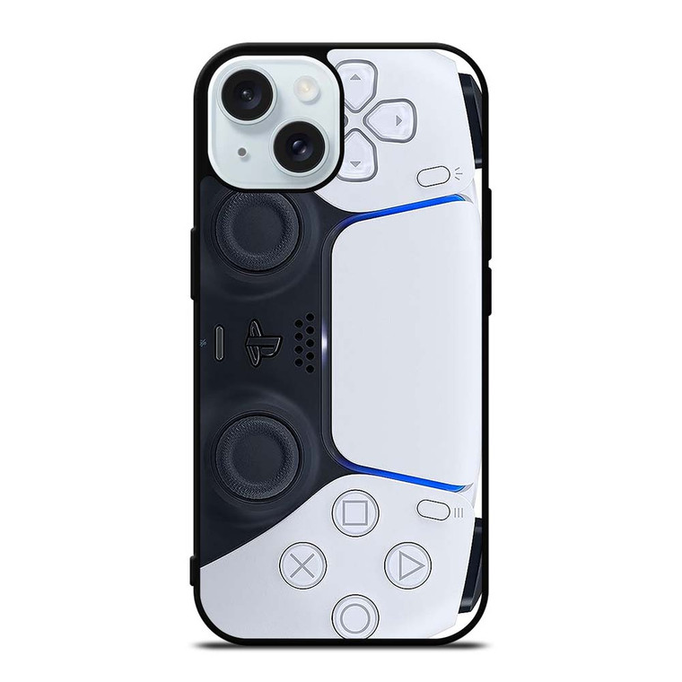 PS5 CONTROLLER PLAY STATION 5 DUAL SENSE WHITE iPhone 15 Case Cover