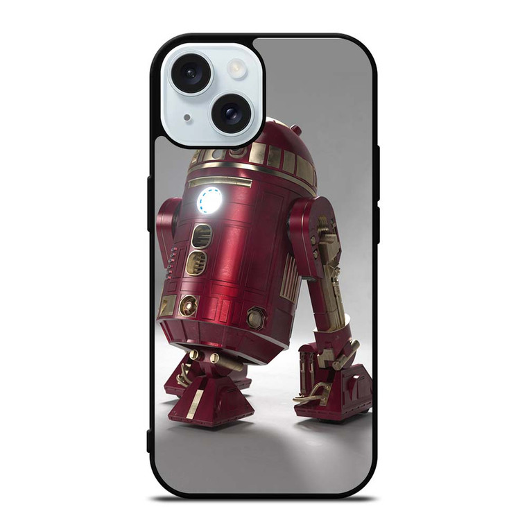 R2D2 STAR WARS iPhone 15 Case Cover